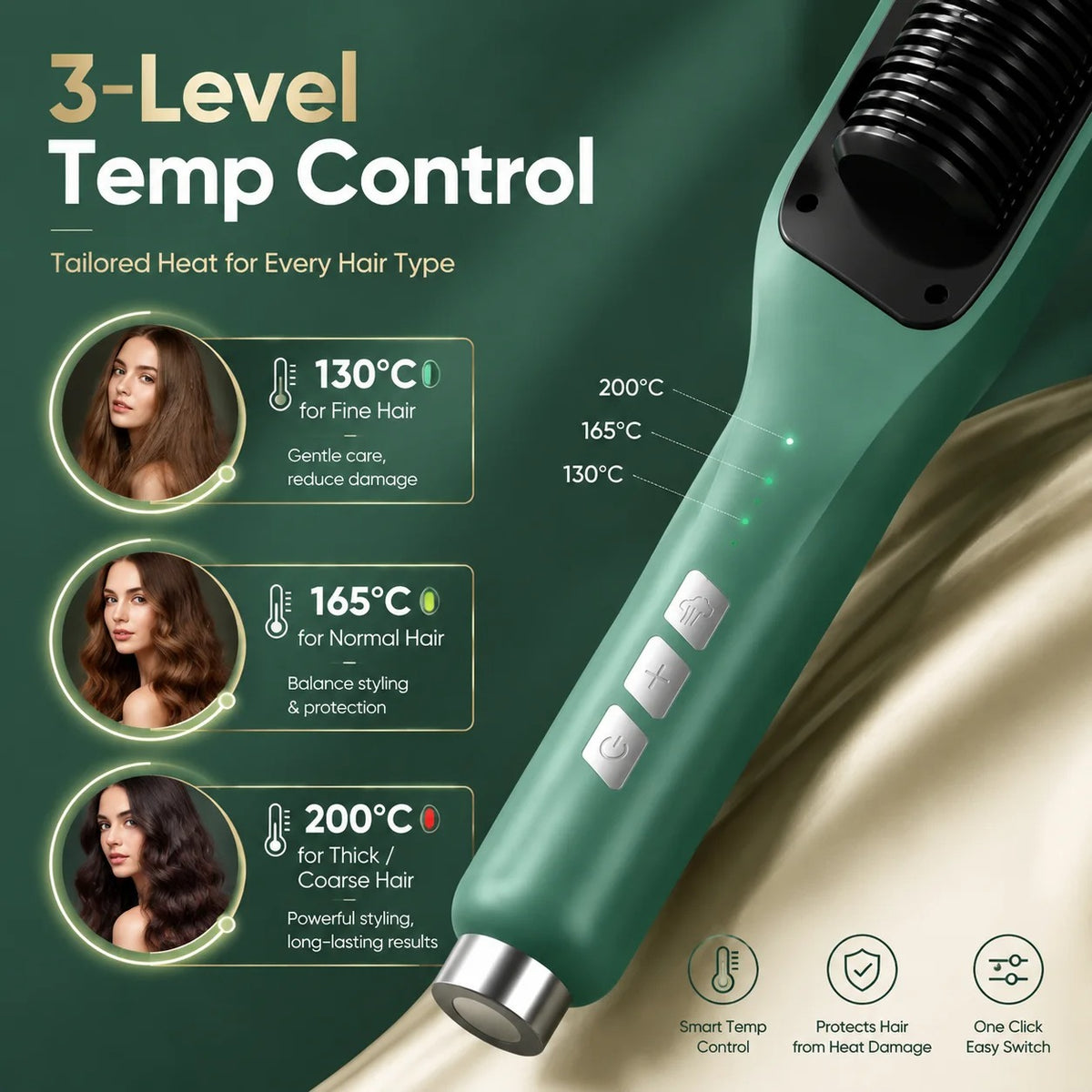 Hair Straightener Comb