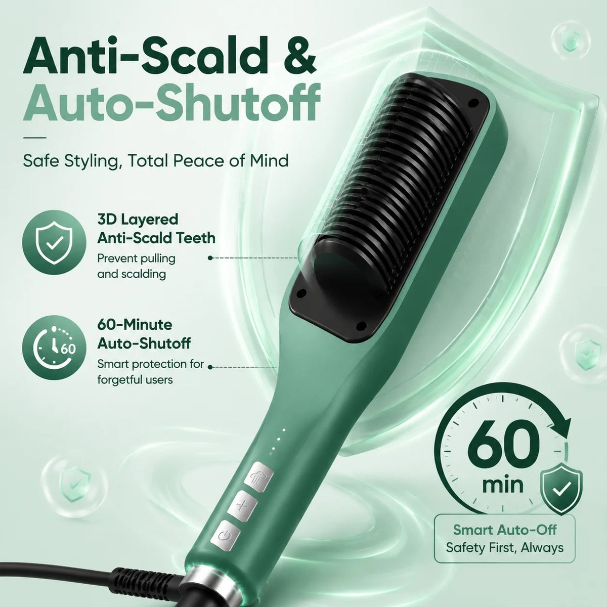 Hair Straightener Comb